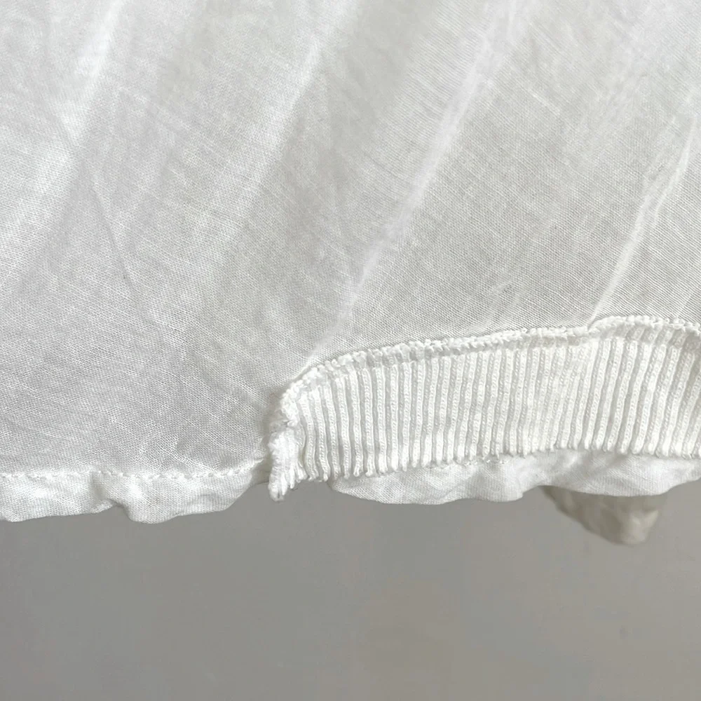 Vintage Kristensen Du Nord White Top Layering piece - Boho Gypset vibes! - Picture 7 of 7